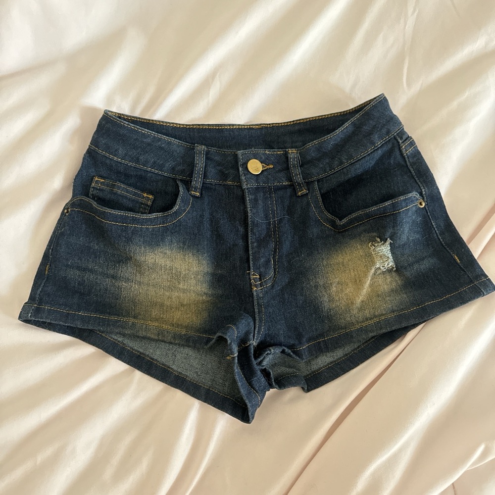 Denim Blue Jean Shorts